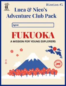 Cover of Luca & Nico’s Adventure Club Pack – Fukuoka Mission for Young Explorers