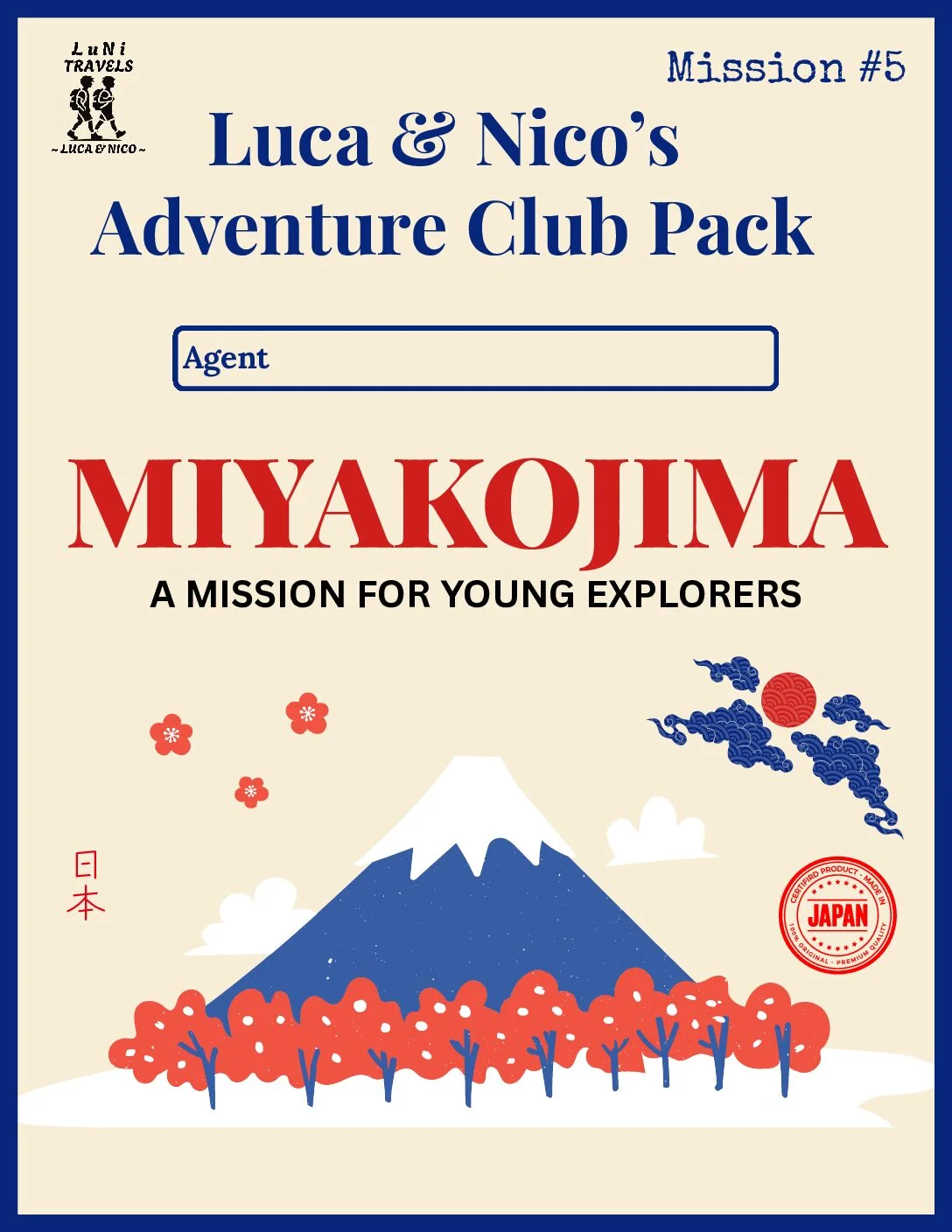 Cover of Luca & Nico’s Adventure Club Pack – Miyakojima Mission for Young Explorers