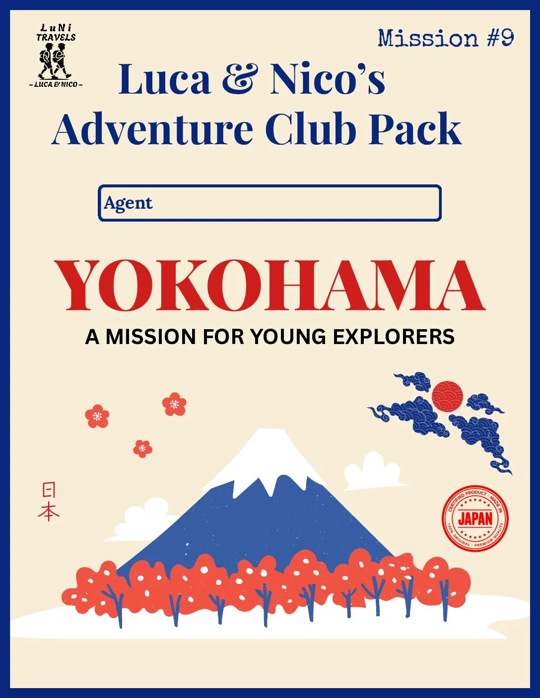 Cover of Luca & Nico’s Adventure Club Pack – Yokohama Mission for Young Explorers